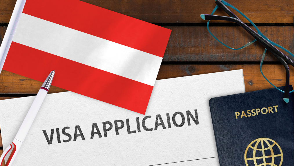 How to track Austria visa application?