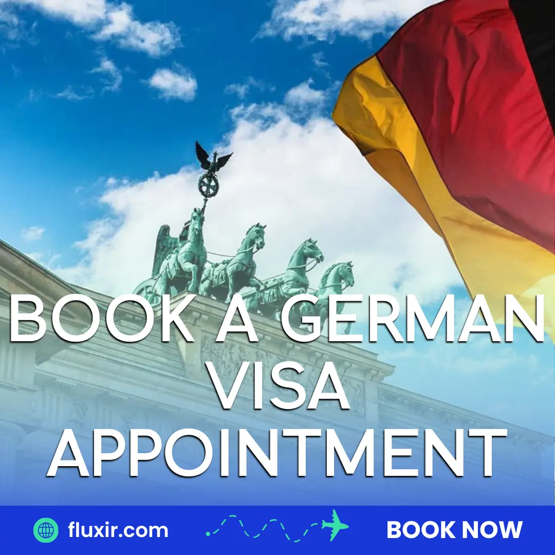 book a german visa appointment