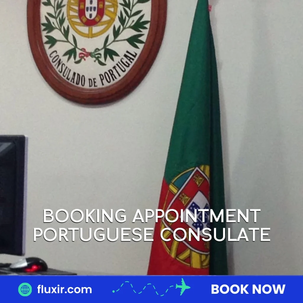 booking appointment portuguese consulate