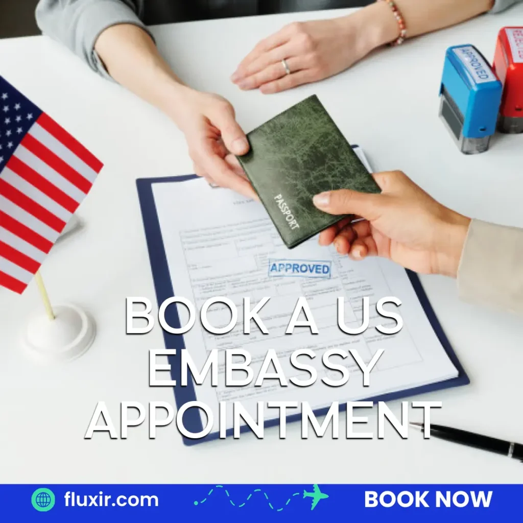 book a US embassy appointment