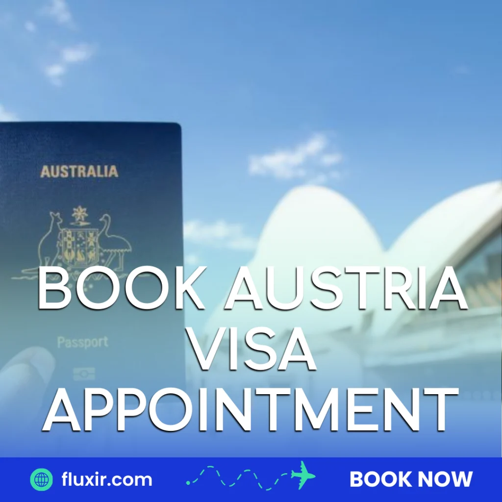 book austria visa appointment