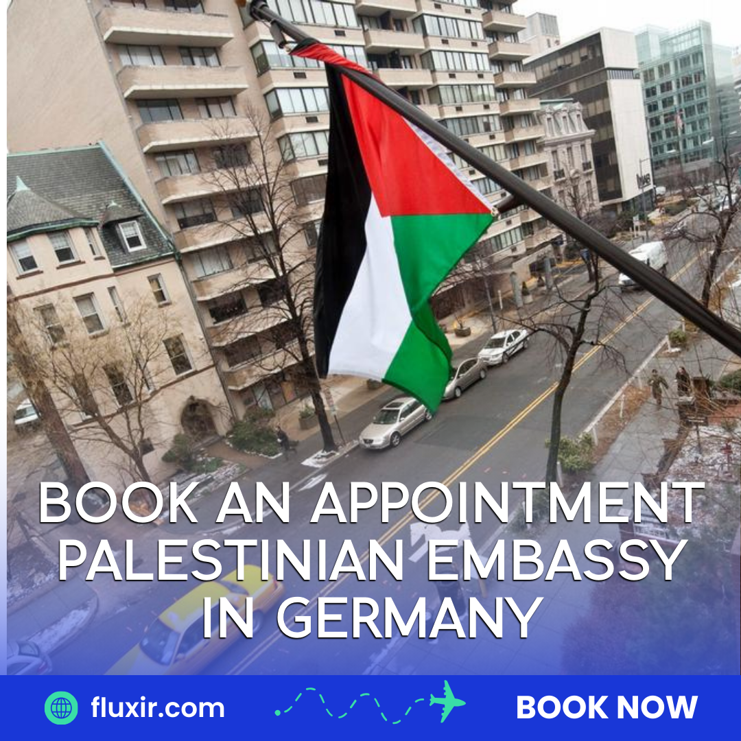 Book an appointment Palestinian Embassy in Germany