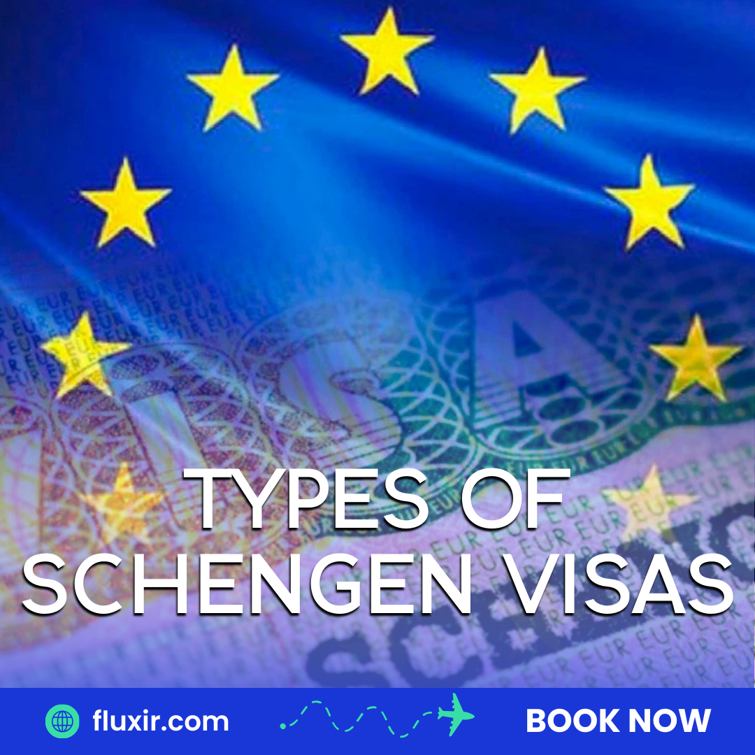 types of schengen visas